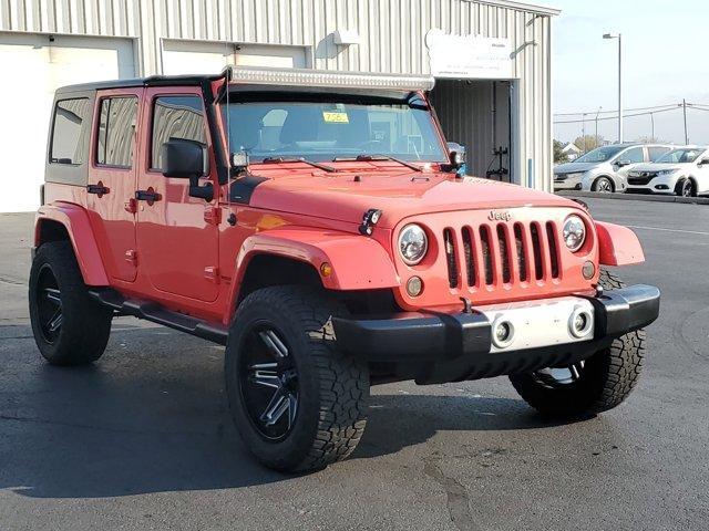 used 2013 Jeep Wrangler Unlimited car, priced at $11,554