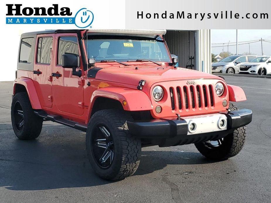 used 2013 Jeep Wrangler Unlimited car, priced at $12,300