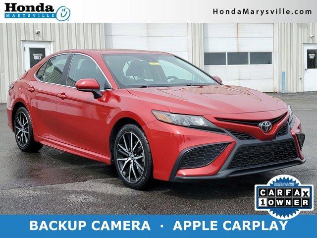 used 2021 Toyota Camry car, priced at $20,250
