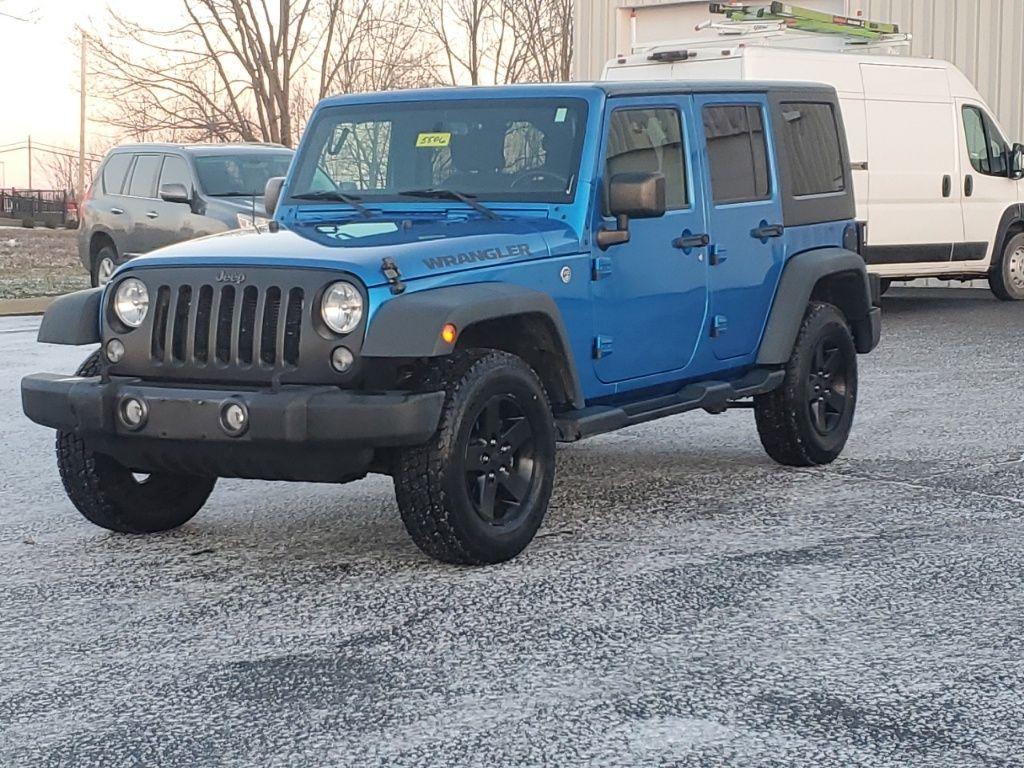 used 2016 Jeep Wrangler Unlimited car, priced at $14,494