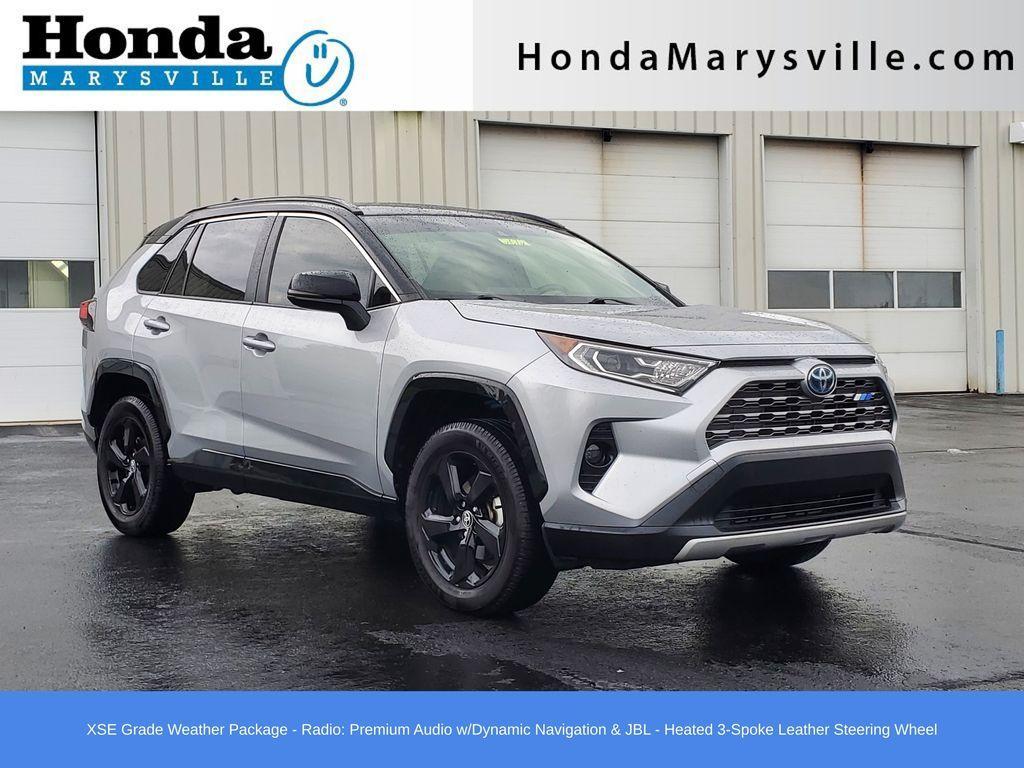 used 2021 Toyota RAV4 Hybrid car, priced at $31,757