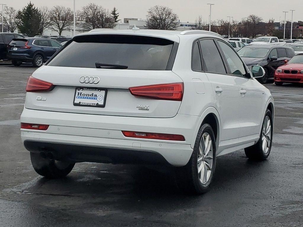 used 2018 Audi Q3 car, priced at $15,000