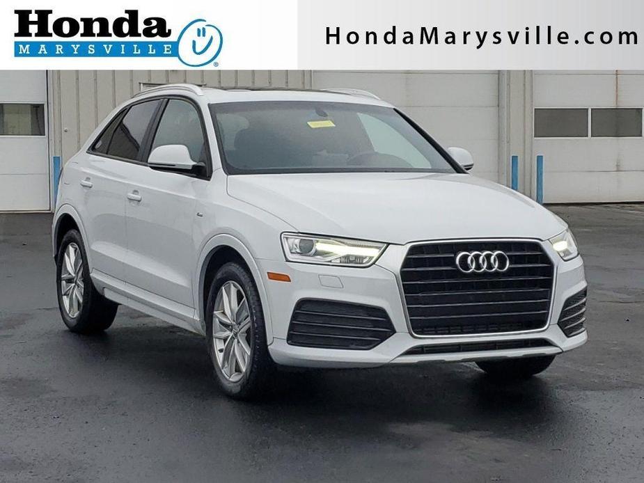 used 2018 Audi Q3 car, priced at $15,000