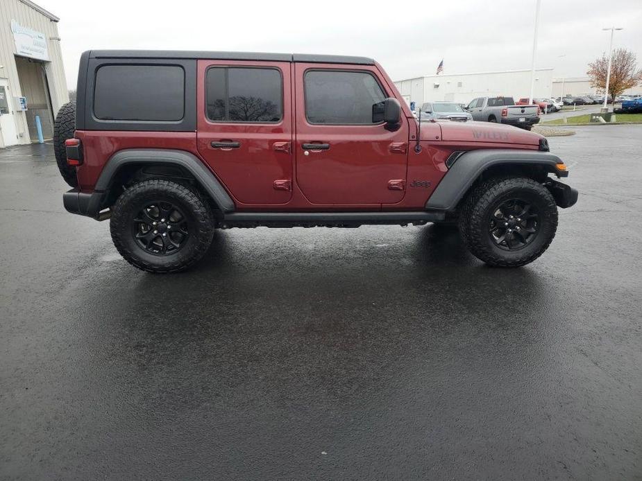 used 2021 Jeep Wrangler Unlimited car, priced at $29,989