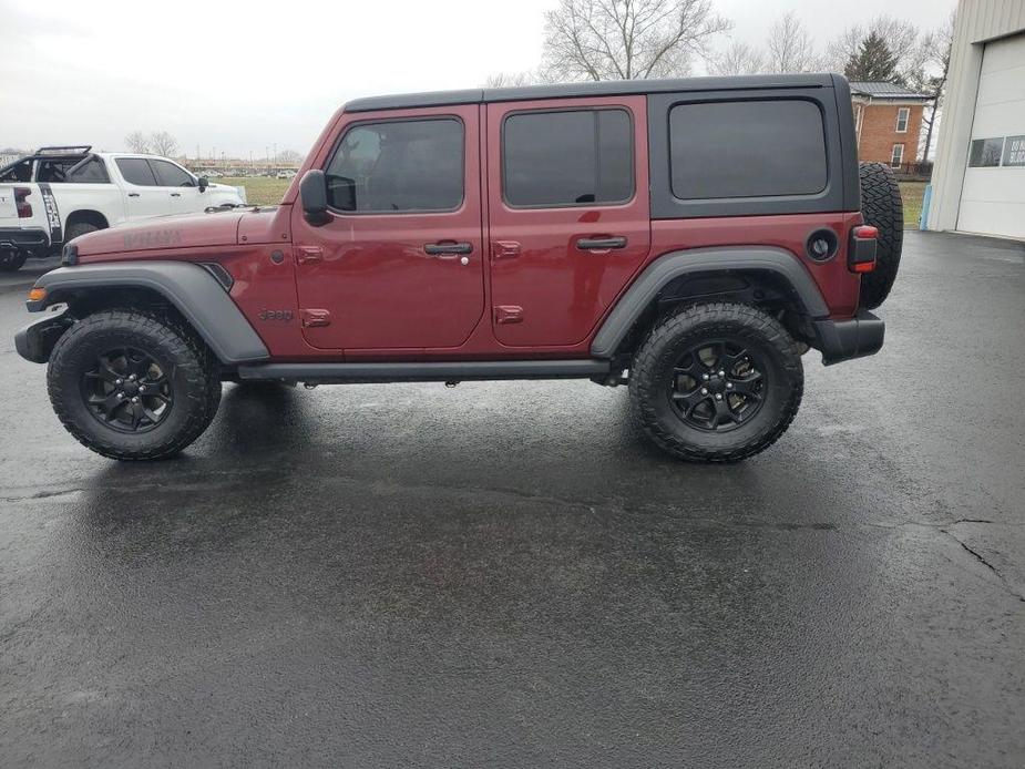 used 2021 Jeep Wrangler Unlimited car, priced at $29,989