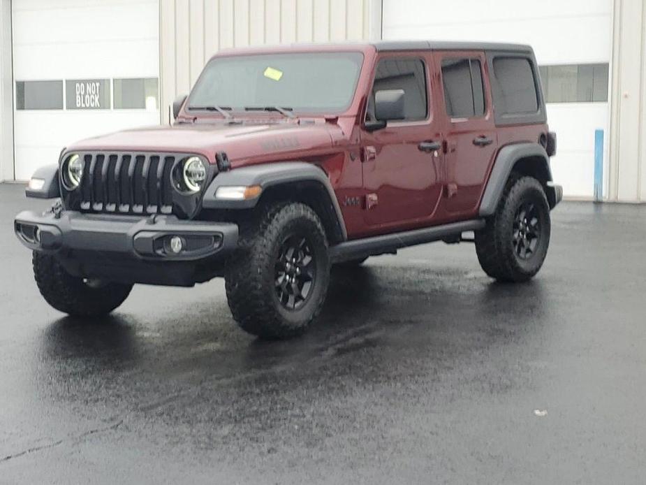 used 2021 Jeep Wrangler Unlimited car, priced at $29,989