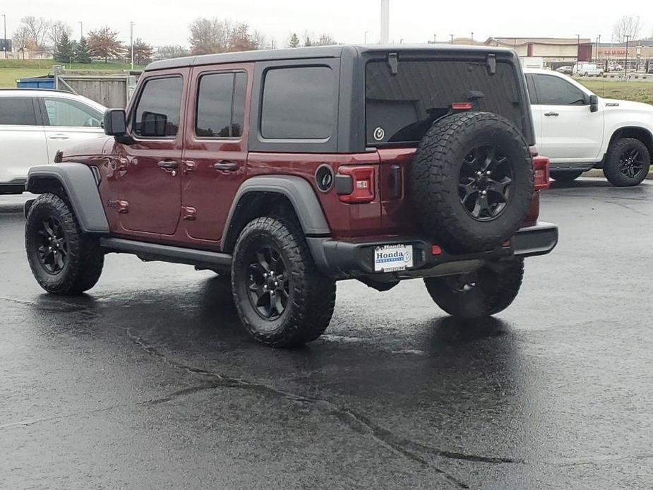 used 2021 Jeep Wrangler Unlimited car, priced at $29,989