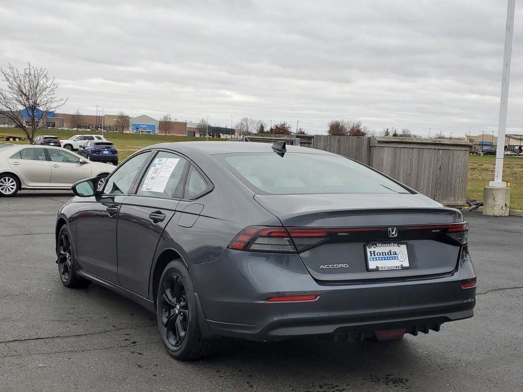 used 2025 Honda Accord car, priced at $27,117
