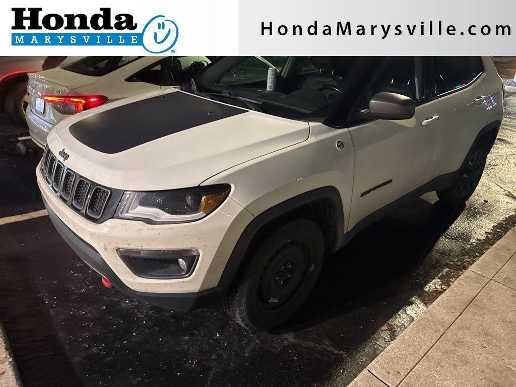 used 2021 Jeep Compass car, priced at $16,823