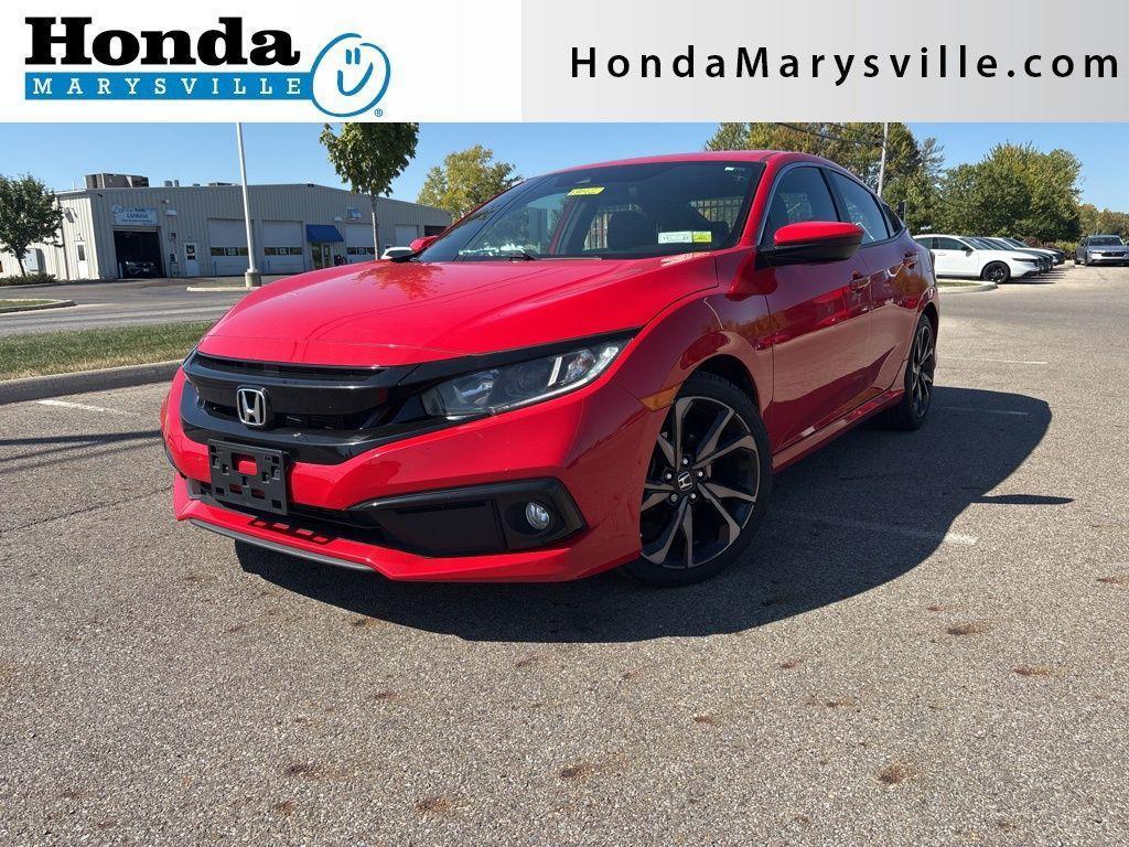 used 2020 Honda Civic car, priced at $19,500