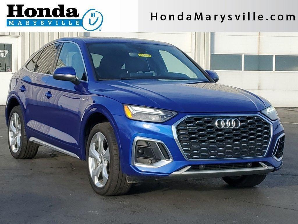 used 2021 Audi Q5 car, priced at $26,000