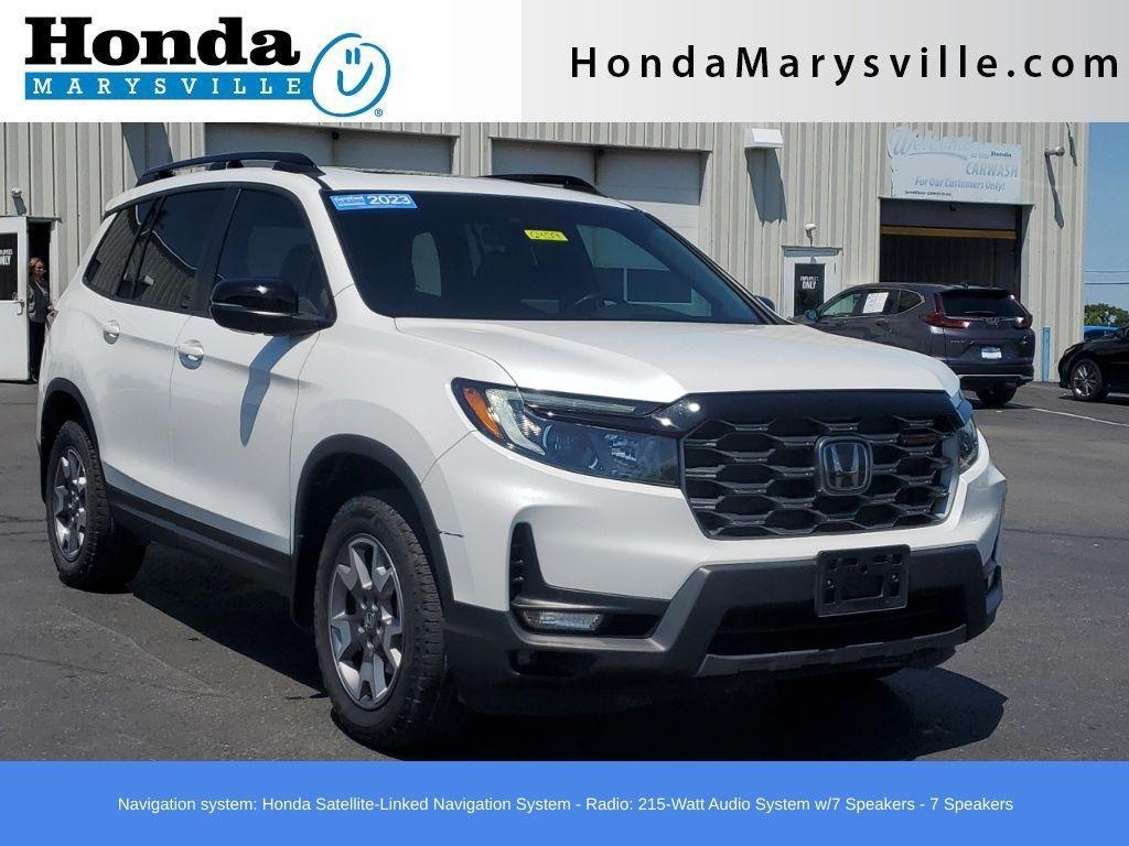 used 2023 Honda Passport car, priced at $34,887
