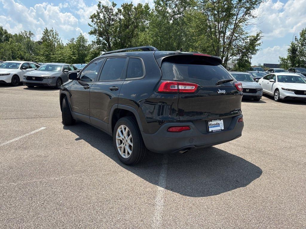 used 2016 Jeep Cherokee car, priced at $11,000