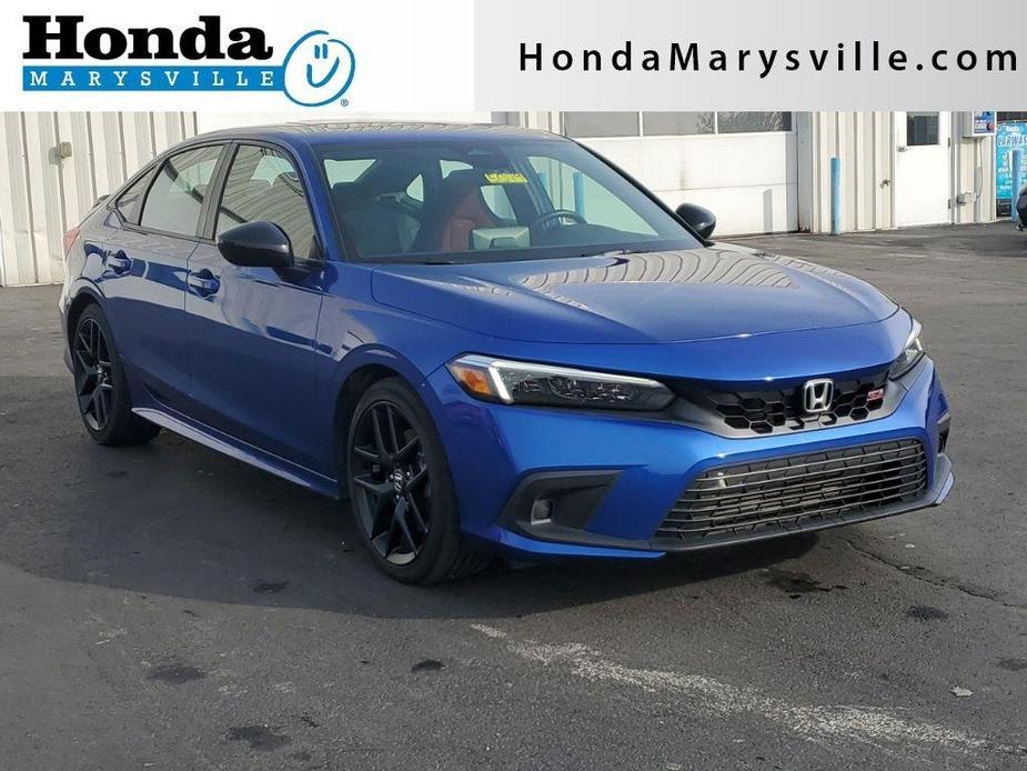 used 2022 Honda Civic Si car, priced at $28,412