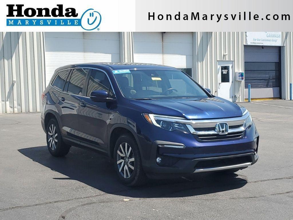 used 2021 Honda Pilot car, priced at $26,337