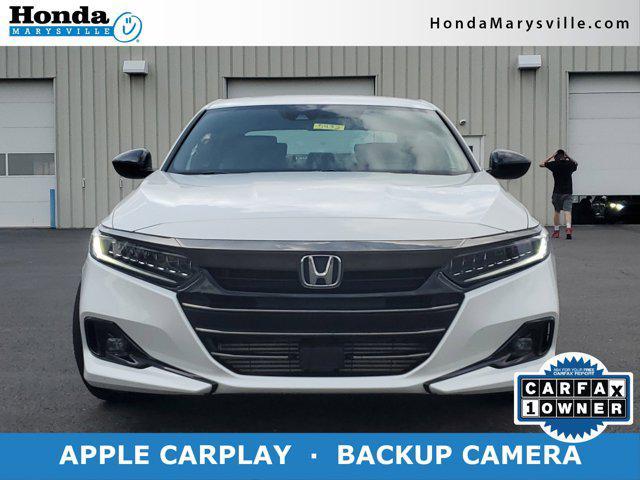 used 2021 Honda Accord car, priced at $25,100