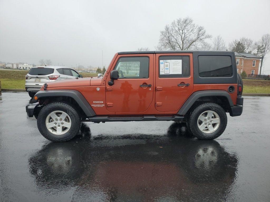 used 2014 Jeep Wrangler Unlimited car, priced at $15,000