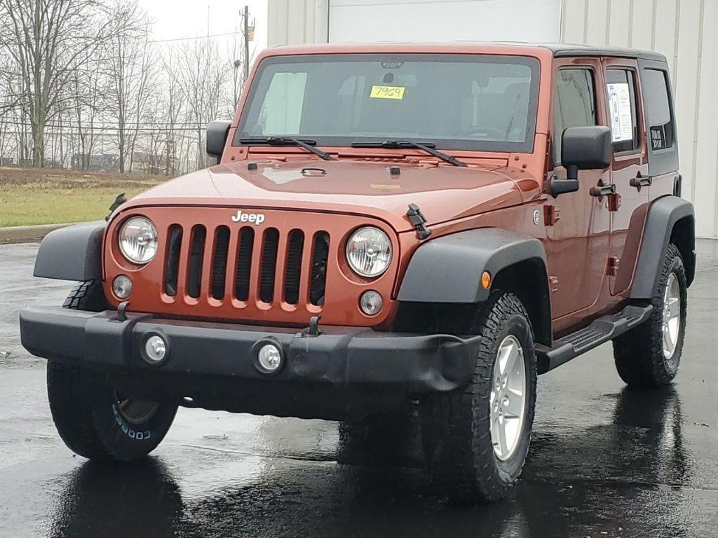 used 2014 Jeep Wrangler Unlimited car, priced at $15,000