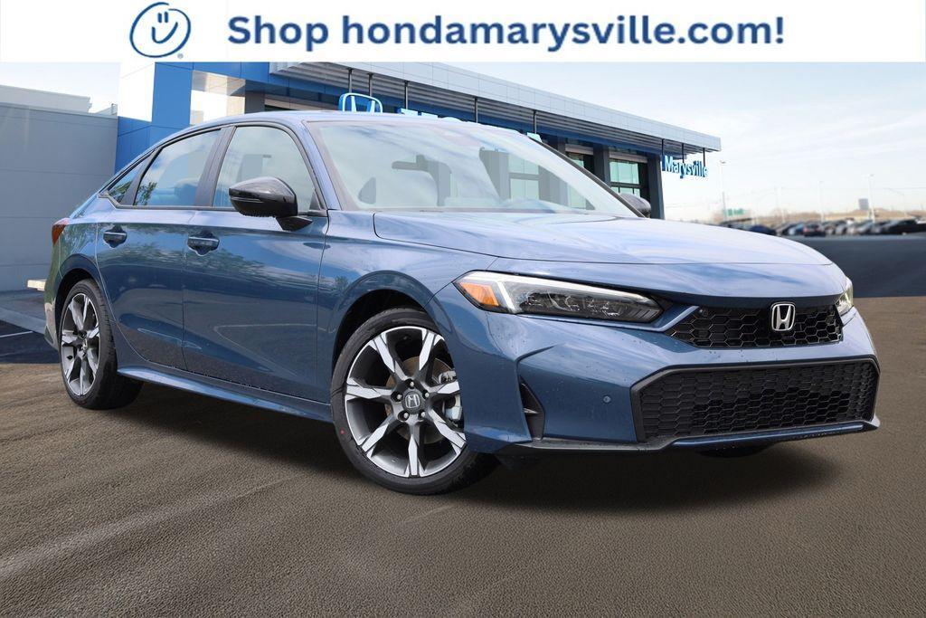 new 2025 Honda Civic Hybrid car, priced at $33,555