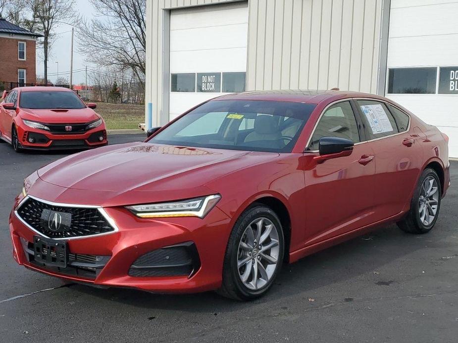 used 2021 Acura TLX car, priced at $23,445