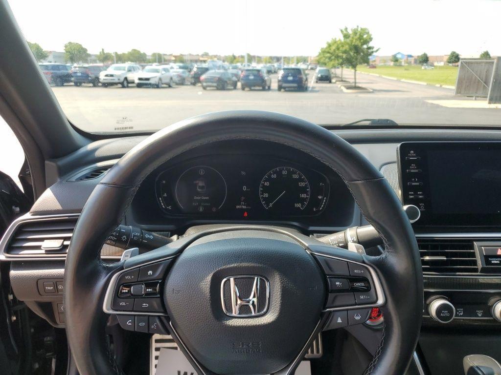 used 2022 Honda Accord car, priced at $20,500