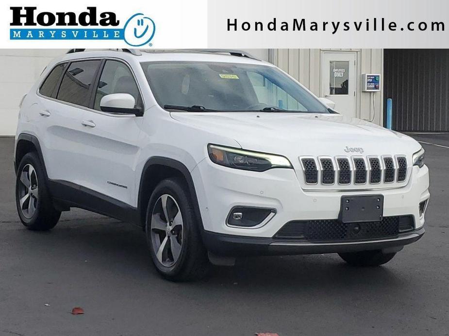 used 2021 Jeep Cherokee car, priced at $20,967