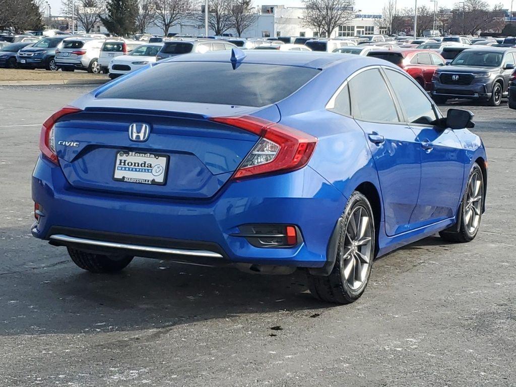 used 2021 Honda Civic car, priced at $20,000