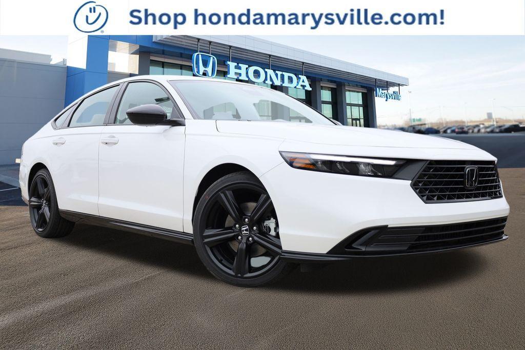 new 2025 Honda Accord Hybrid car, priced at $36,980