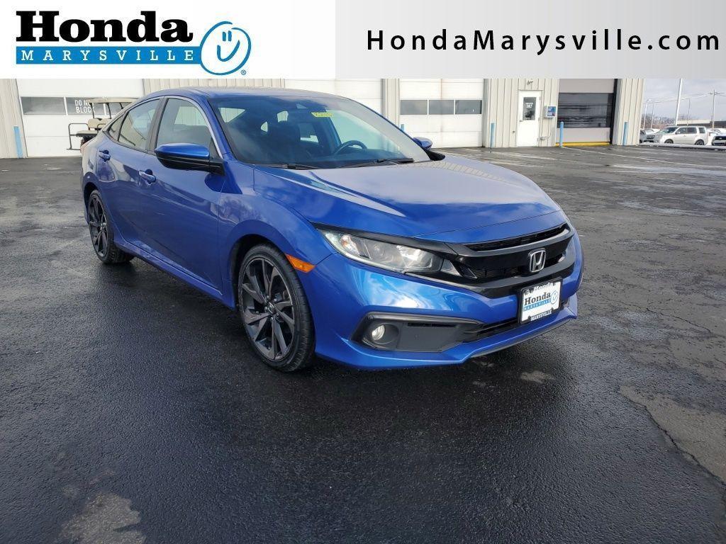 used 2019 Honda Civic car, priced at $18,505