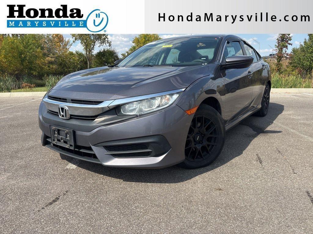 used 2016 Honda Civic car, priced at $15,000