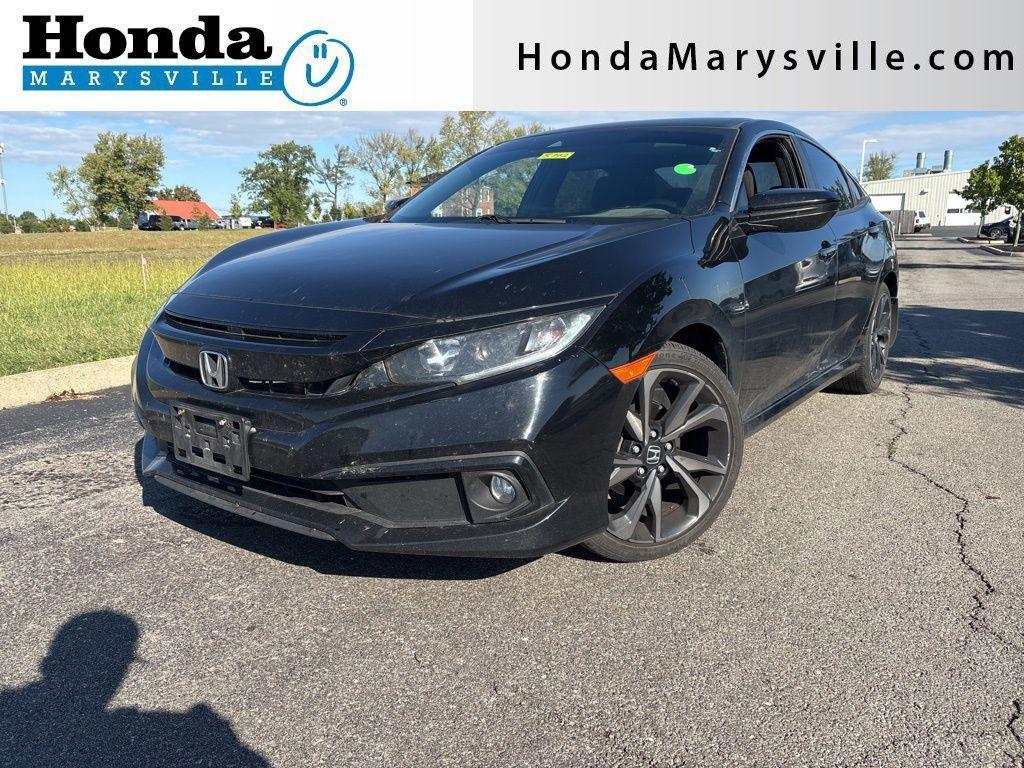 used 2021 Honda Civic car, priced at $17,447