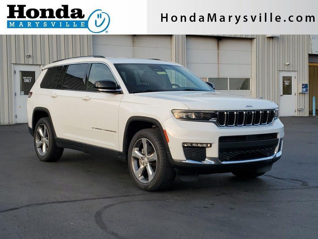 used 2021 Jeep Grand Cherokee L car, priced at $27,657