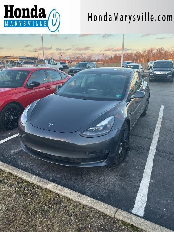 used 2021 Tesla Model 3 car, priced at $25,977