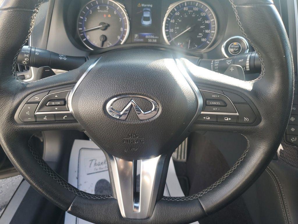used 2017 INFINITI Q60 car, priced at $22,727