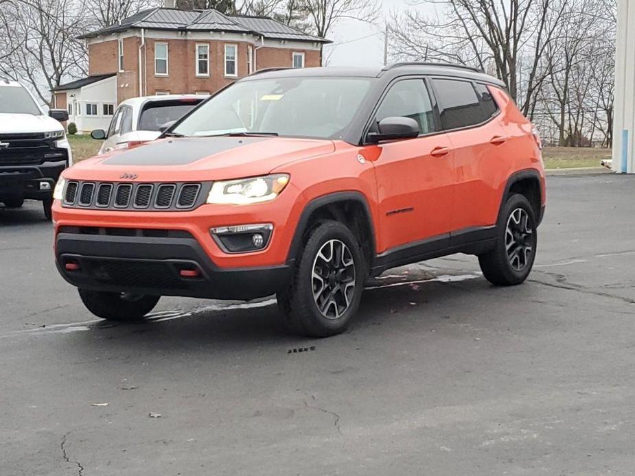 used 2021 Jeep Compass car, priced at $22,345