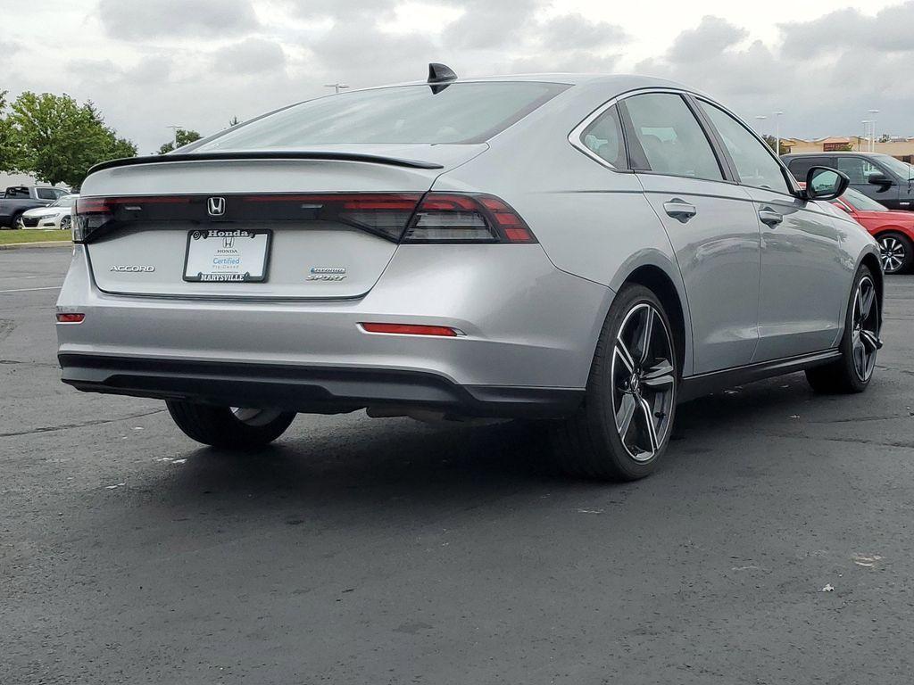 used 2024 Honda Accord Hybrid car, priced at $27,500