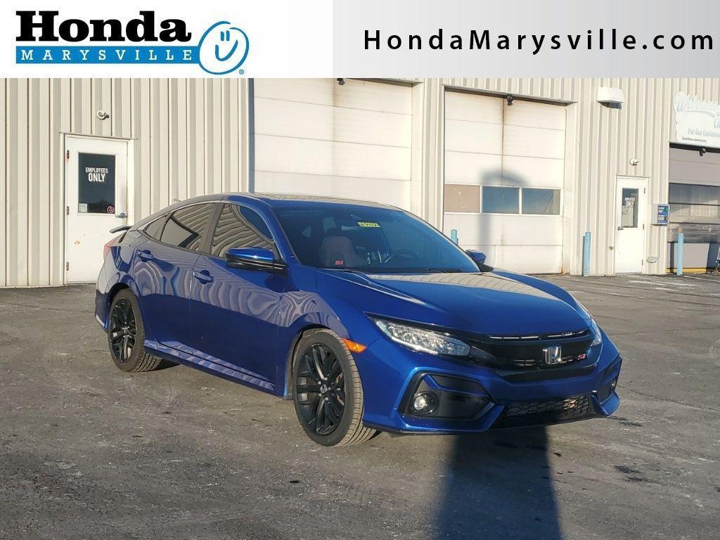 used 2020 Honda Civic Si car, priced at $22,227