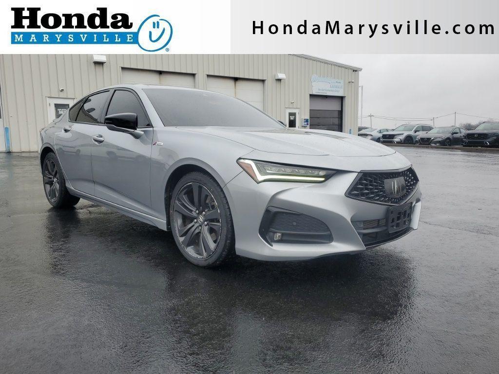 used 2021 Acura TLX car, priced at $24,386