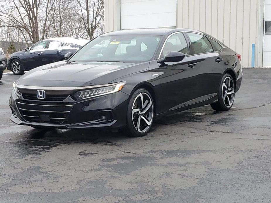 used 2022 Honda Accord Hybrid car, priced at $27,399