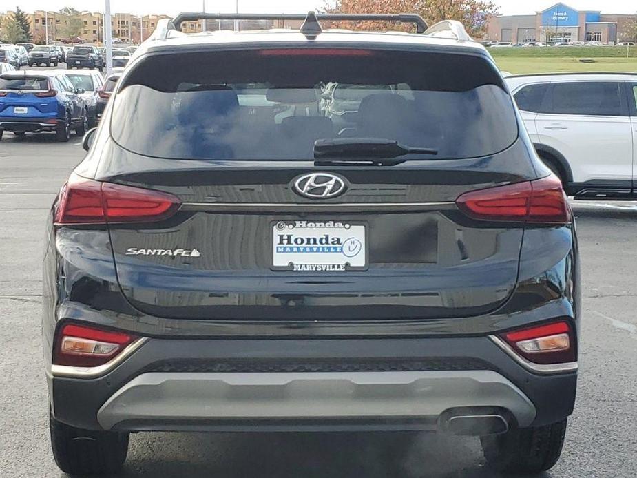 used 2019 Hyundai Santa Fe car, priced at $15,494