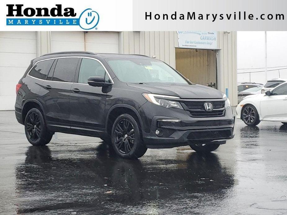 used 2022 Honda Pilot car, priced at $27,987