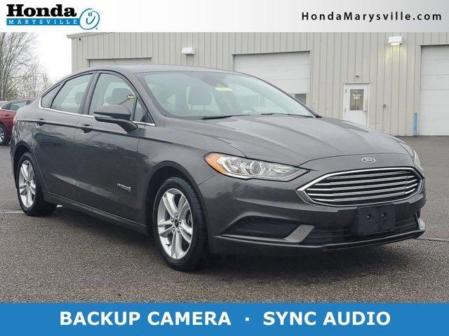 used 2018 Ford Fusion Hybrid car, priced at $11,503