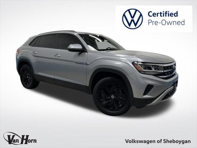 used 2021 Volkswagen Atlas Cross Sport car, priced at $25,291