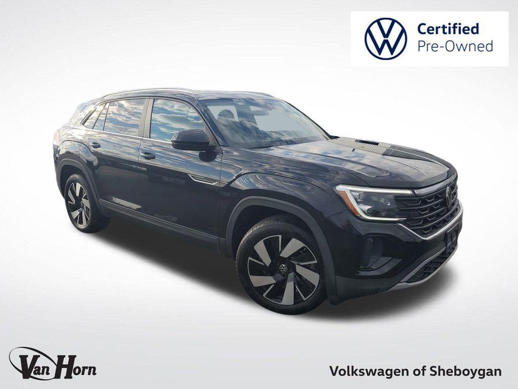 used 2024 Volkswagen Atlas Cross Sport car, priced at $33,856