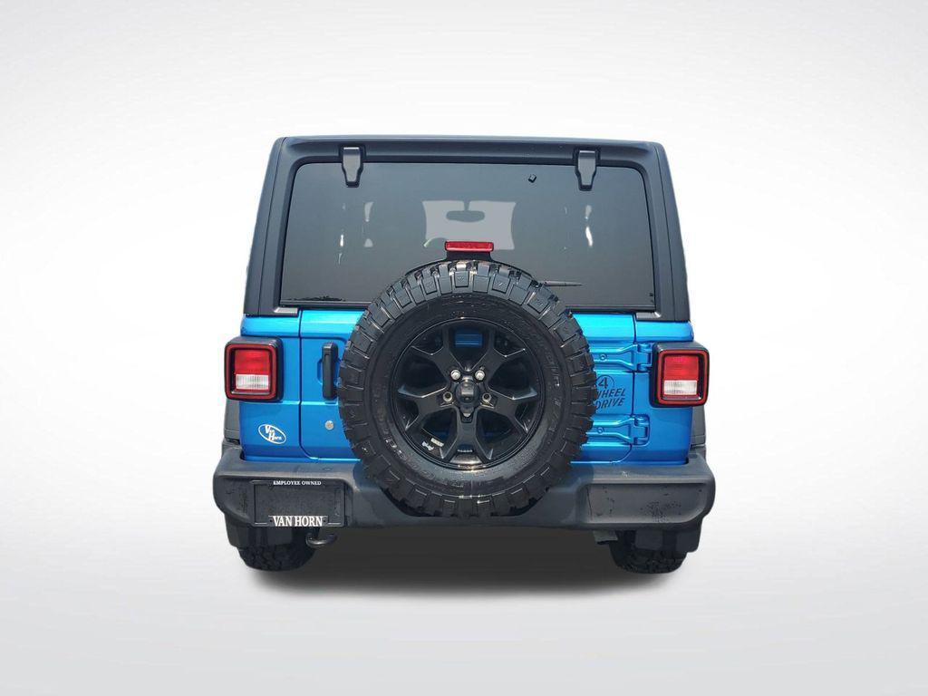 used 2022 Jeep Wrangler car, priced at $26,324