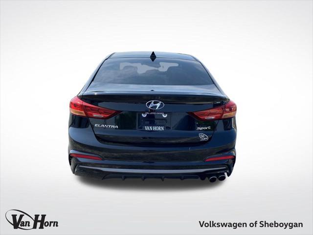 used 2018 Hyundai Elantra car, priced at $16,766