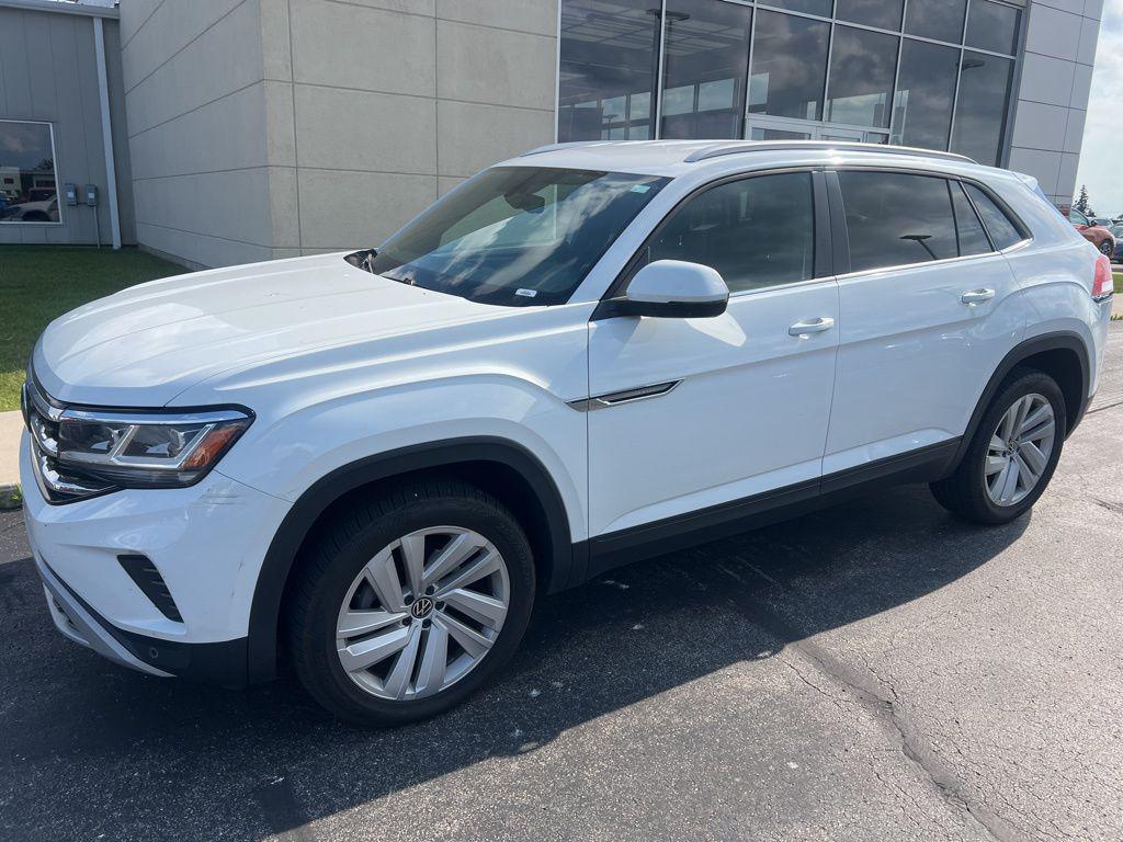 used 2021 Volkswagen Atlas Cross Sport car, priced at $23,203
