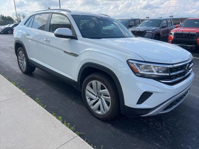used 2021 Volkswagen Atlas Cross Sport car, priced at $23,203