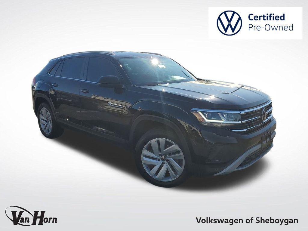 used 2022 Volkswagen Atlas Cross Sport car, priced at $26,441