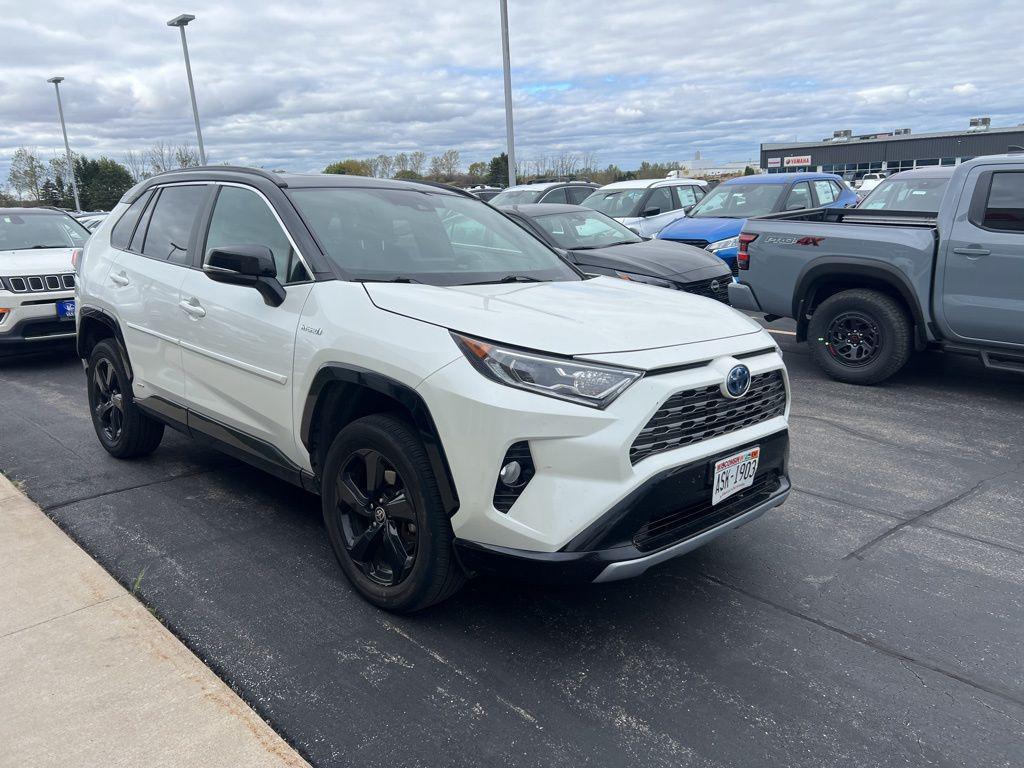 used 2021 Toyota RAV4 Hybrid car, priced at $29,555